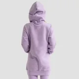 GymBeam Women‘s Limitless Longline Hoodie Lavender - Rozmiar: XL | Kolor: Fioletowy | Waga: 0,78 g | Opakowanie: 26 · záber 3