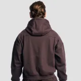 GymBeam Aura Hoodie Tee Brown - Kolor: Brązowy | Waga: 1,03 g | Opakowanie: 15 · záber 4