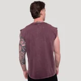 GymBeam Spike Tanktop Burgundy - Rozmiar: XXL | Kolor: Czerwony | Waga: 0,235 g | Opakowanie: 86 · záber 4