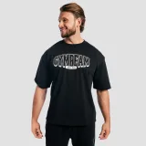 GymBeam Athletic Society Boxy T-shirt Black - Rozmiar: XL | Kolor: Czarny | Waga: 0,304 g | Opakowanie: 70 · záber 3