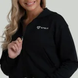 STRIX Women‘s ZOA Zip-Up Sweatshirt Black - Rozmiar: XS | Kolor: Czarny | Waga: 0,5079 g | Opakowanie: 40 · záber 2