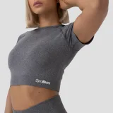 GymBeam Women‘s FLO CropTop Grey - Rozmiar: XL | Kolor: Szary | Waga: 0,15 g | Opakowanie: 50 · záber 2