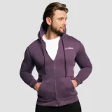 GymBeam Zipper Hoodie Obsidian - Rozmiar: S | Kolor: Fioletowy | Waga: 0,422 g | Opakowanie: 25 · záber 3
