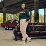 GymBeam Women‘s GymBabe Sweatpants Cherrybloom - Rozmiar: S | Kolor: Różowy | Waga: 0,525 g | Opakowanie: 35 · záber 2
