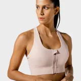 SQUATWOLF Zip Up Sports Bra Peachy Keen · záber 3