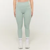 GymBeam Women‘s Limitless High-waist leggings Eucalypt - Rozmiar: XL | Kolor: Zielony | Waga: 0,22 g | Opakowanie: 90 · záber 2
