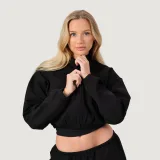 GymBeam Women‘s NEO Zip-Up Sweatshirt Black - Rozmiar: XS | Kolor: Czarny | Waga: 0,3333 g | Opakowanie: 55 · záber 3