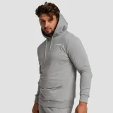 GymBeam Men‘s TRN Hoodie Grey - Kolor: Szary | Waga: 0,754 g | Opakowanie: 26 · záber 2