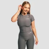 GymBeam Women‘s Core Top Carbon - Rozmiar: XS | Kolor: Szary | Waga: 0,122 g · záber 4