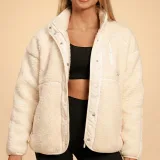 BeastBink Women‘s Bliss Jacket Ivory - Rozmiar: L | Kolor: Béžová | Waga: 0,91 g | Opakowanie: 11 · záber 2