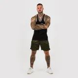 GymBeam Šortky Vertical Military Green - Rozmiar: XL | Vek: Dorośli | Waga: 0,203 g | Opakowanie: 140 · záber 3