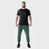 SQUATWOLF Men‘s T-shirt LAB360º Recycled Mesh Tee Black · záber 5