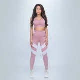 GymBeam Damskie Legginsy Fave Dusty Rose · záber 4