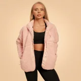 BeastPink Women‘s Bliss Jacket Pink - Rozmiar: L | Kolor: Różowy | Waga: 1,08 g | Opakowanie: 11 · záber 3
