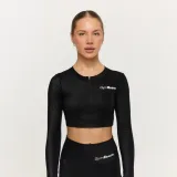 GymBeam Women‘s Prime Sports Top Black - Rozmiar: S | Kolor: Czarny | Waga: 0,195 g | Opakowanie: 70 · záber 1