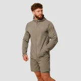 GymBeam Pulse Running Jacket Vetiver - Rozmiar: XL | Kolor: Zielony | Waga: 0,24 g | Opakowanie: 50 · záber 3