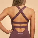 BeastPink Women‘s Breeze Jumpsuit Mulberry - Rozmiar: XS | Kolor: Fioletowy | Waga: 0,1533 g | Opakowanie: 90 · záber 2