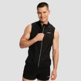 GymBeam Men‘s Pulse X Running Gillet Black - Rozmiar: XL | Kolor: Czarny | Waga: 0,103 g | Opakowanie: 80 · záber 3