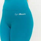 GymBeam Women‘s Limitless High-waist leggings Aquamarine - Rozmiar: XXL | Kolor: Niebieski | Waga: 0,225 g | Opakowanie: 90 · záber 2