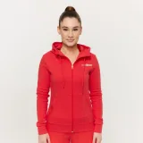 GymBeam Women‘s Limitless Zip Up Hoodie Hot Red - Rozmiar: XXL | Kolor: Czerwony | Waga: 0,584 g | Opakowanie: 34 · záber 1