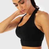 Biustonosz sportowy Infinity Zip Up Black - SQUATWOLF - Rozmiar: S | Vek: Dorośli | Waga: 0,13 g · záber 4