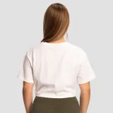 GymBeam Women‘s Limitless Cropped T-Shirt White - Rozmiar: S | Kolor: Biały | Waga: 0,1149 g | Opakowanie: 130 · záber 3