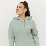 GymBeam Women‘s Limitless Longline Hoodie Eucalypt - Rozmiar: M | Kolor: Zielony | Waga: 0,76 g | Opakowanie: 28 · záber 2
