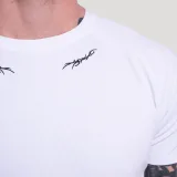GymBeam Tribal Ribbed T-shirt White - Rozmiar: XXL | Kolor: Biały | Waga: 0,3445 g | Opakowanie: 75 · záber 2