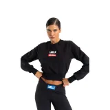 LABELLAMAFIA Damska bluza Go On Black - Rozmiar: M, L | Pohlavie: Damskie | Vek: Dorośli | Waga: 0,32 g | Opakowanie: 20 · záber 2