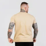 GymBeam Grow T-shirt Sand - Rozmiar: XXXL | Kolor: béžová | Grupa wiekowa: Dorośli · záber 3