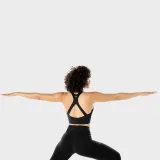 SQUATWOLF Zip Up Sports Bra Black - Rozmiar: M | Kolor: Czarny | Waga: 0,16 g | Opakowanie: 100 · záber 4