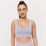 GymBeam Lift Seamless Sports Bra Violet - Rozmiar: S | Kolor: Fioletowy | Waga: 0,09 g | Opakowanie: 65 · záber 1