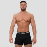 GymBeam Men‘s FIT Boxers 3Pack Black - Rozmiar: M | Kolor: Czarny | Waga: 0,267 g · záber 4