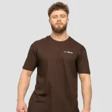 GymBeam Men‘s Basic T-Shirt Chocolate Brown - Kolor: Brązowy | Waga: 0,219 g · záber 1