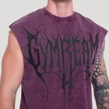 GymBeam Abyss Tanktop Raisin - Rozmiar: L | Kolor: Fioletowy | Waga: 0,215 g | Opakowanie: 95 · záber 2