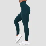 GymBeam Women‘s Ignite Leggings Dark Green - Rozmiar: L | Kolor: Zielony | Waga: 0,2 g | Opakowanie: 80 · záber 3