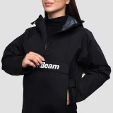 GymBeam Women‘s Rain Smock Jacket Black - Rozmiar: XL | Kolor: Czarny | Waga: 0,37 g | Opakowanie: 20 · záber 2