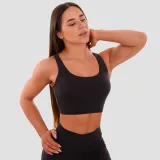 GymBeam Biustonosz sportowy Cut-Out Black - Rozmiar: S | Kolor: Czarny | Waga: 0,144 g | Opakowanie: 100 · záber 3
