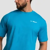 GymBeam Limitless Oversized T-shirt Aquamarine · záber 2