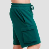 GymBeam Utility Shorts Green - Rozmiar: XXL | Kolor: Zielony | Waga: 0,49 g · záber 3