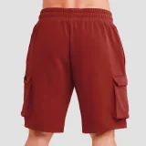 GymBeam Utility Shorts Red - Rozmiar: S | Kolor: Czerwony | Waga: 0,41 g · záber 5