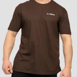GymBeam Men‘s Basic T-Shirt Chocolate Brown - Kolor: Brązowy | Waga: 0,219 g · záber 2