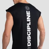 GymBeam Discipline Tanktop Black - Rozmiar: XL | Kolor: Czarny | Waga: 0,1985 g | Opakowanie: 37 · záber 4