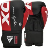 RDX Boxing Gloves F4 HOOK & LOOP Red - Rozmiar: 16 | Kolor: Farebná | Waga: 0,93 g | Opakowanie: 18 · záber 1