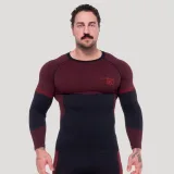 GymBeam OG1 Seamless Longsleeve Black/Red - Rozmiar: L | Kolor: Czarny | Waga: 0,3 g | Opakowanie: 70 · záber 1