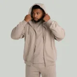 STRIX Zip Hoodie Taupe - Rozmiar: XL | Kolor: Béžová | Waga: 1,008 g | Opakowanie: 21 · záber 3