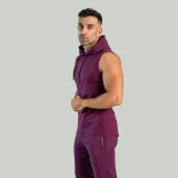 STRIX Koszulka bez rękawów z kapturem Essential Plum · záber 5