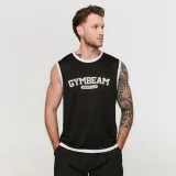 GymBeam Men‘s Varsity Tank Top Black - Rozmiar: XXL | Kolor: Czarny | Waga: 0,2 g | Opakowanie: 92 · záber 1