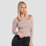 GymBeam Women‘s Aura Long Sleeve T-Shirt Roux - Rozmiar: XL | Kolor: Różowy | Waga: 0,188 g | Opakowanie: 90 · záber 3