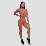 GymBeam Women‘s FIT Shorts Salmon - Rozmiar: XS | Kolor: Różowy | Waga: 0,105 g | Opakowanie: 150 · záber 5
